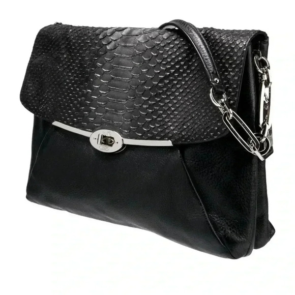 Coach 1941 black leather shoulder handbag - Picture 3 of 9